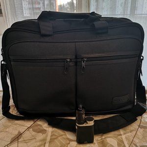 Men's Black Water Repellent Laptop Bag